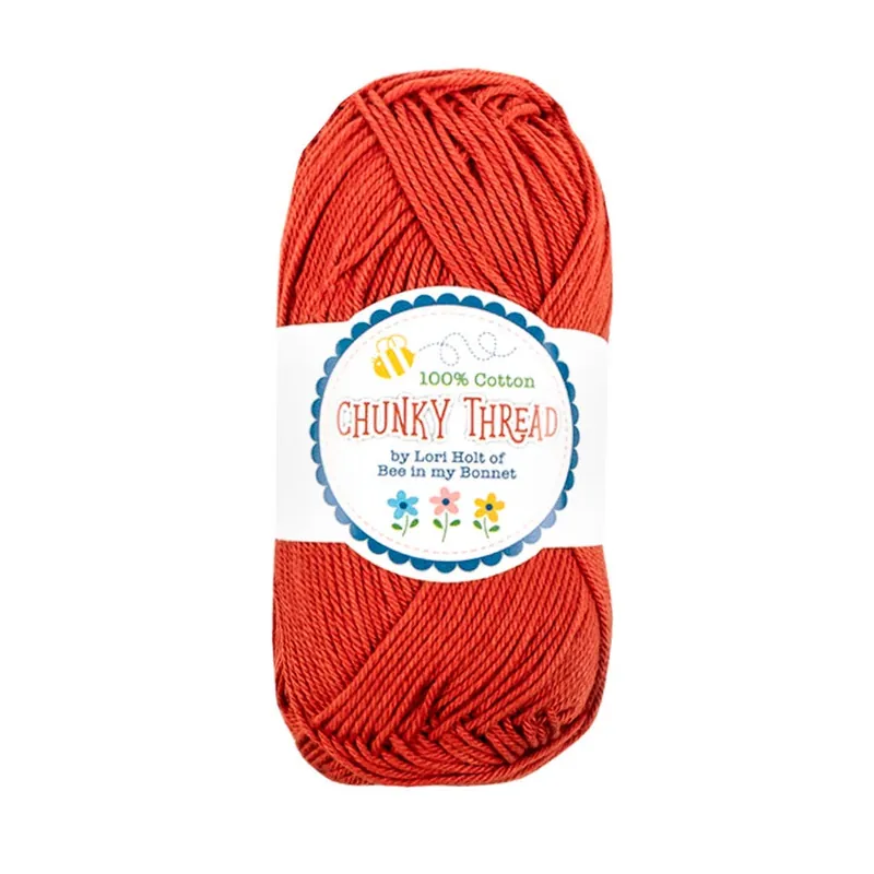 Terracotta Chunky Crochet Thread Yarn | Lori Holt #STCT-25449 Special Discount