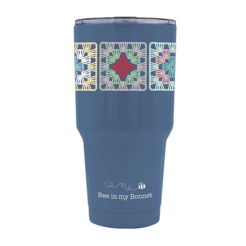 Crafted 30oz Granny Square Insulated Tumbler | Lori Holt of Bee in my Bonnet #ST-25444