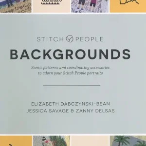 Stitch People Backgrounds Cross Stitch Book | Stitch People Holiday Sale