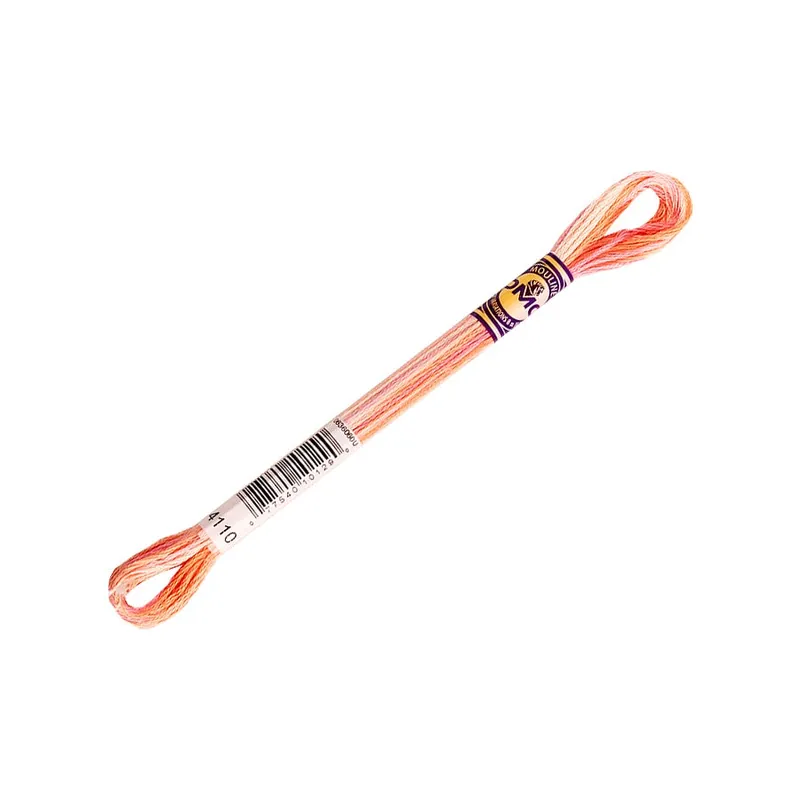 Factory Price DMC 4110 Color Variations Sunrise 6 Strand Embroidery Floss | DMC #417-4110