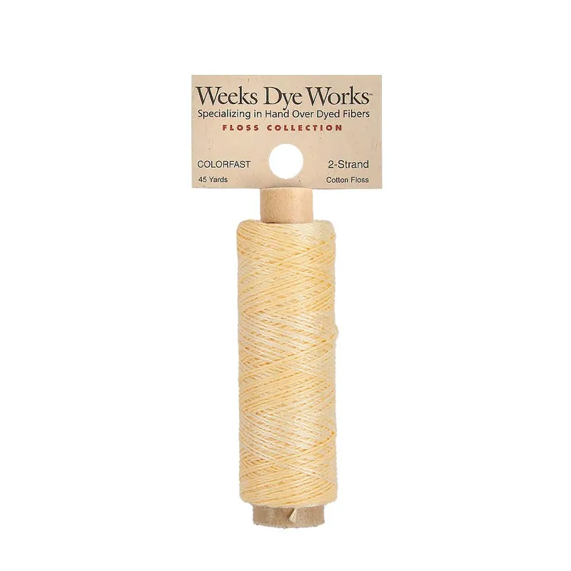 Honeysuckle Weeks Dye Works 2 Strand Hand-Dyed Embroidery Floss | Weeks Dye Works #WDW-2S-1108 Shop Now