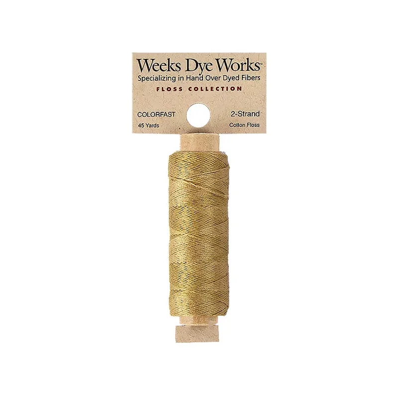 Don’t Miss Out Putty Weeks Dye Works 2 Strand Hand-Dyed Embroidery Floss | Weeks Dye Works #WDW-2S-1201