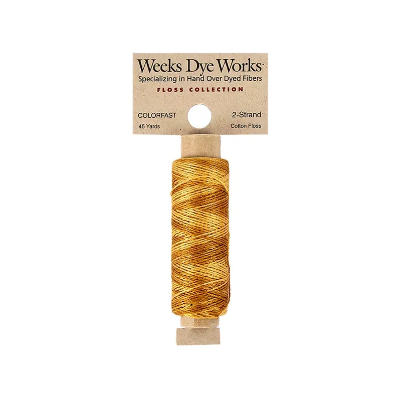 Whiskey Weeks Dye Works 2 Strand Hand-Dyed Embroidery Floss | Weeks Dye Works #WDW-2S-2219 Shop Now