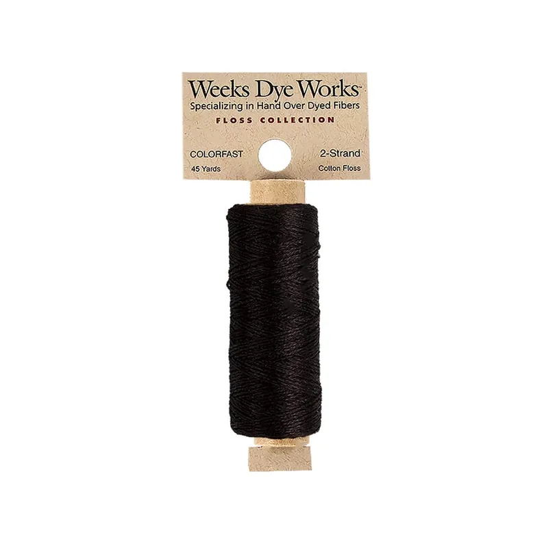 Mascara Weeks Dye Works 2 Strand Hand-Dyed Embroidery Floss | Weeks Dye Works #WDW-2S-3910 Reduced Price