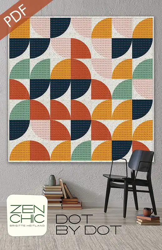 Weekend Sale Dot by Dot Downloadable PDF Quilt Pattern | Zen Chic