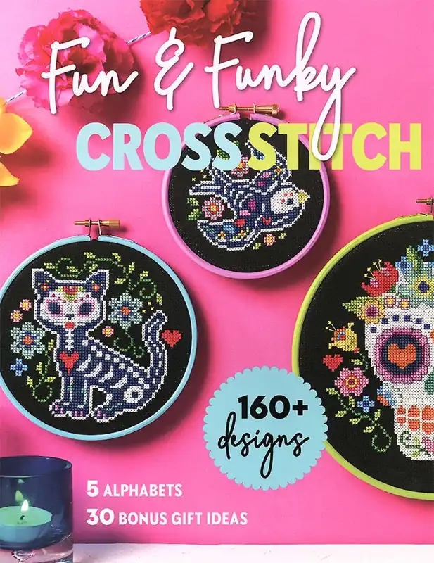 Fun & Funky Cross Stitch Book | C & T Publishing #11464 Today Only