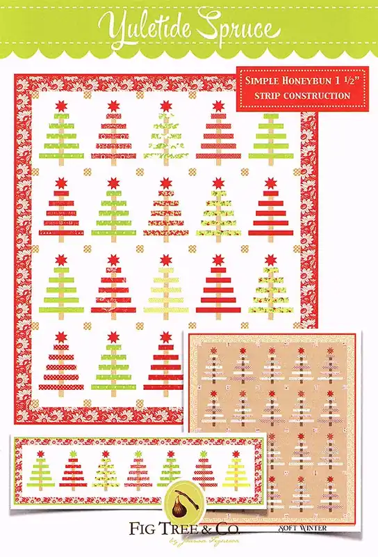 Yuletide Spruce Quilt Pattern | Fig Tree & Co. #FTQ-1826 Latest