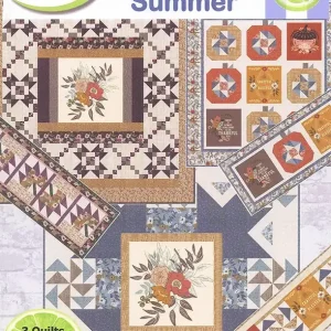Seasonal Sale Indian Summer Quilt Booklet | Designs by Lavender Lime #DLL-161