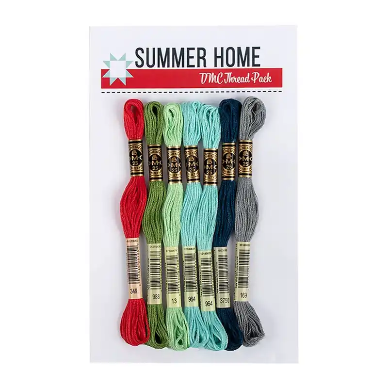 Worldwide Shipping Summer Home DMC Thread Pack | DMC