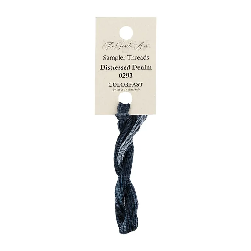 Wholesale Distressed Denim The Gentle Art Simply Shaker Threads 6 Strand Hand-Dyed Embroidery Floss | Gentle Art #0293