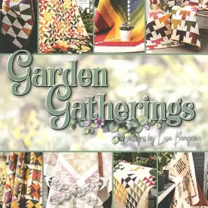 Get Yours Garden Gatherings Quilt Book | Lisa Bongean of Primitive Gatherings #PRI-1015