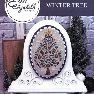 Winter Tree Cross Stitch Pattern | Erin Elizabeth Designs While Supplies Last