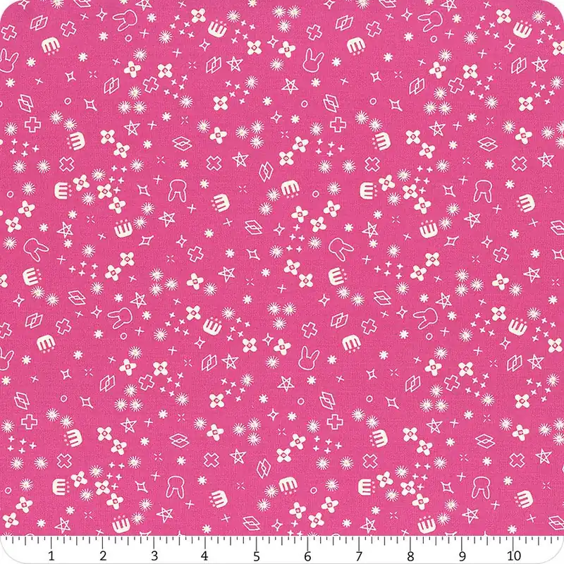 Woodland Park Raspberry Bunny Bloom Yardage | SKU# RS1088-13 Secure Checkout