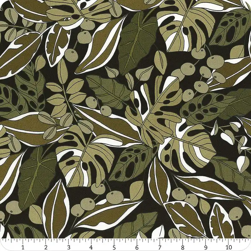 Botany Ink Greenery Yardage | SKU# 11551-12 Genuine