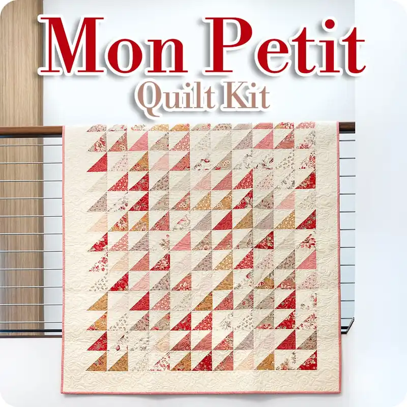 Bargain Mon Petit Quilt Kit | Featuring Joie de Vivre by French General