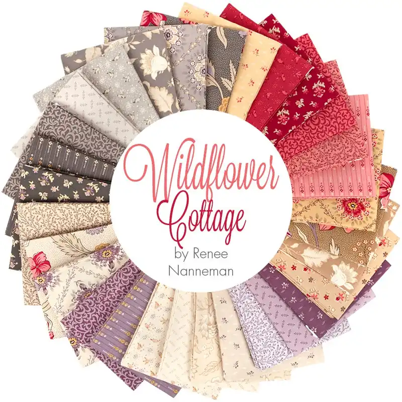 Wildflower Cottage Fat Quarter Bundle | Renee Nanneman for Andover Fabrics Discount