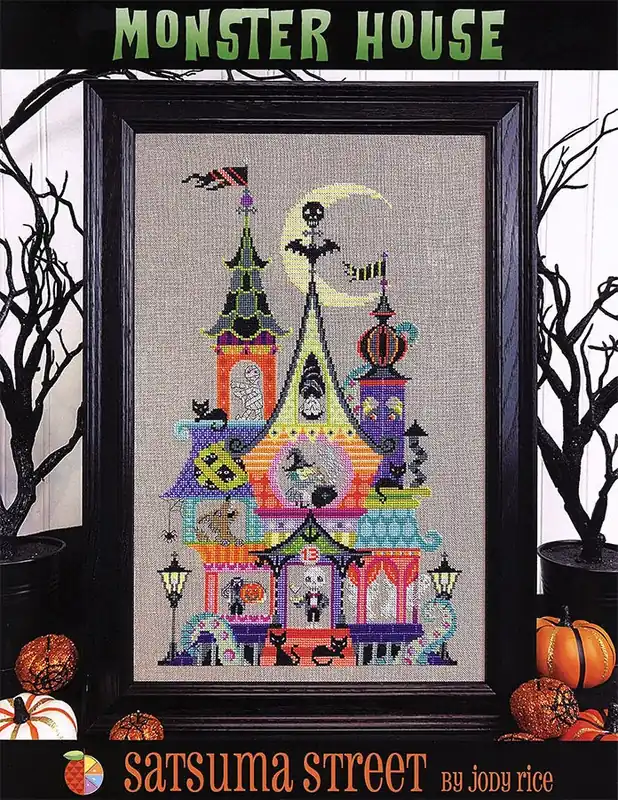 Monster House Cross Stitch Pattern | Satsuma Street Low Price