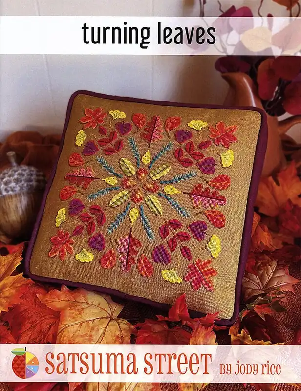 Turning Leaves Cross Stitch Pattern | Satsuma Street Brand New