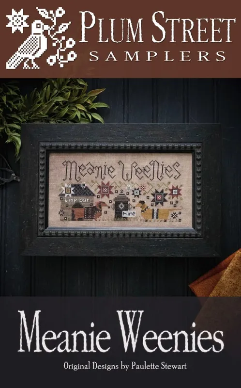 Meanie Weenies Cross Stitch Pattern | Plum Street Samplers Top Rated
