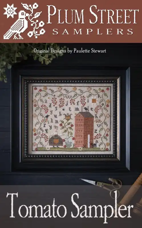 Special Offer Tomato Sampler Cross Stitch Pattern | Plum Street Samplers
