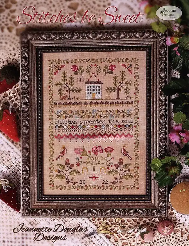 No Minimum Order Stitches Be Sweet Cross Stitch Pattern | Jeannette Douglas Designs