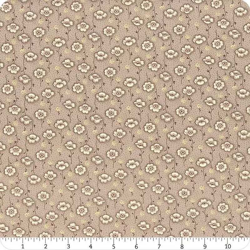 Best Price Farmhouse Fawn Poppy Stems Yardage | SKU# 1357-N