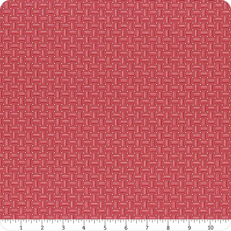 Holiday Sale Farmhouse Ruby Lattice Yardage | SKU# 1360-R