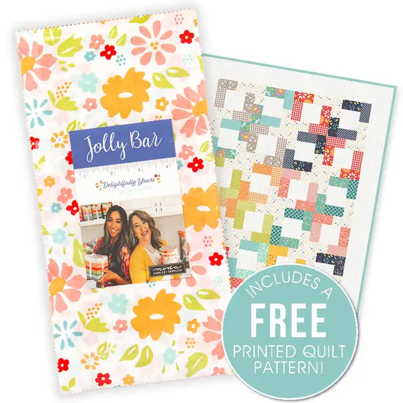 Delightfully Yours Jolly Bar | Sherri & Chelsi for Moda Fabrics Editor’s Pick