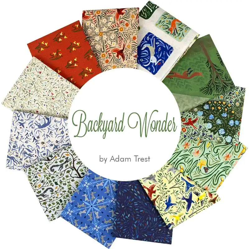 Price Drop Backyard Wonder Fat Stack | Adam Trest for FreeSpirit Fabrics