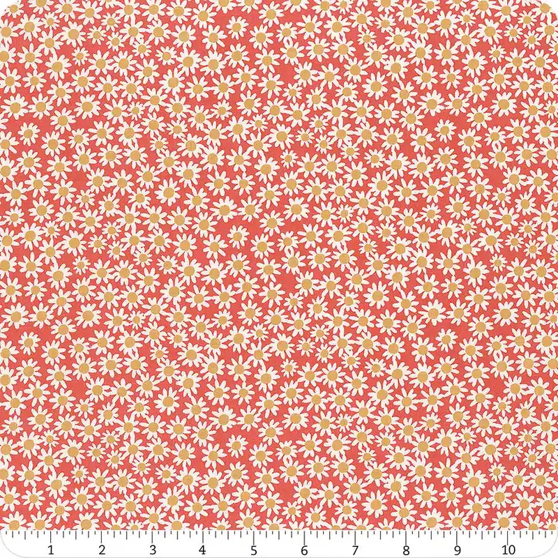Floral Charms Raspberry Daisies Yardage | SKU# C15764-RASPBERRY Last Chance