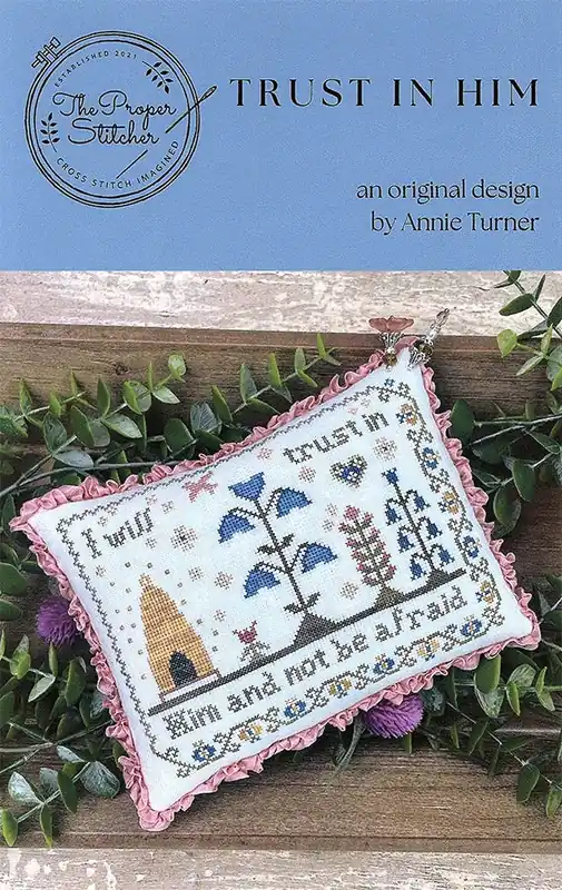 Limited Offer Trust In Him Cross Stitch Pattern | The Proper Stitcher