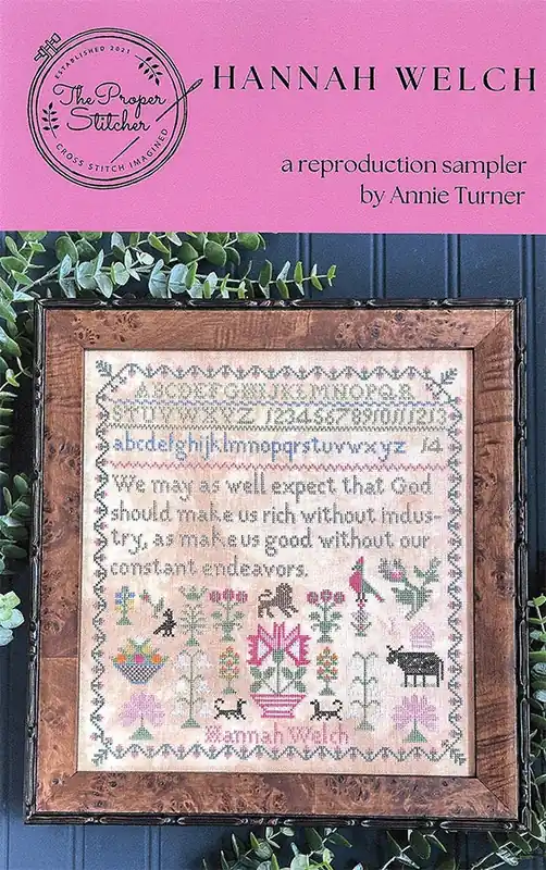 Seasonal Sale Hannah Welch Cross Stitch Pattern | The Proper Stitcher
