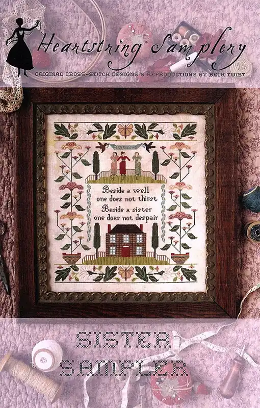 Fast Shipping Sister Sampler Cross Stitch Pattern | Heartstring Samplery