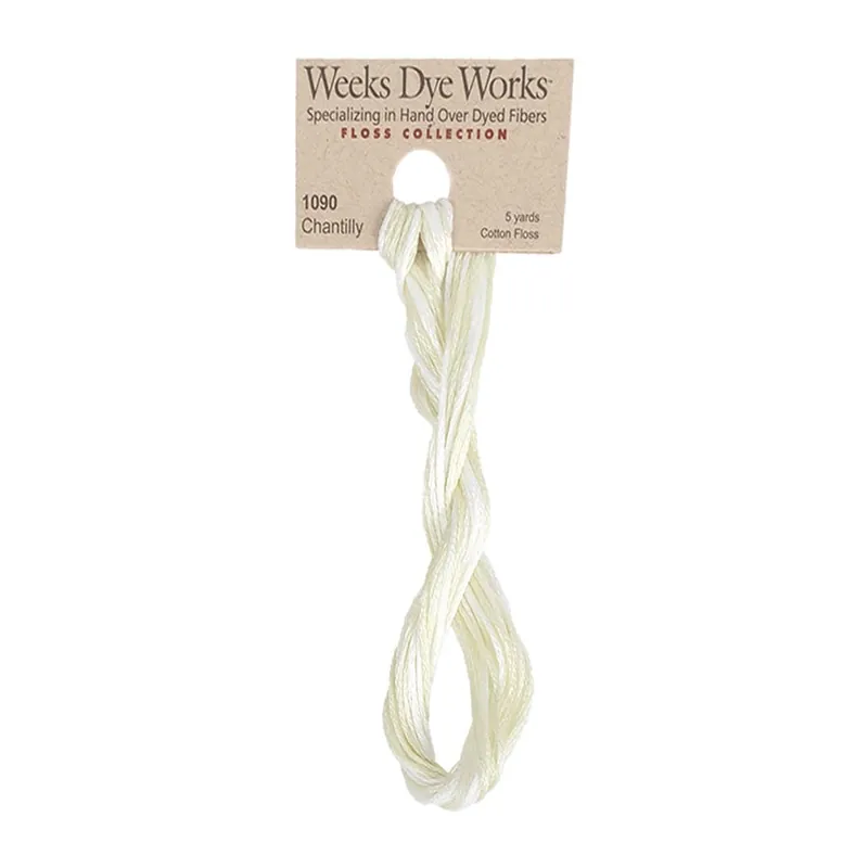 Chantilly Weeks Dye Works 6 Strand Hand-Dyed Embroidery Floss | Weeks Dye Works #WDW-1090 Buy Today