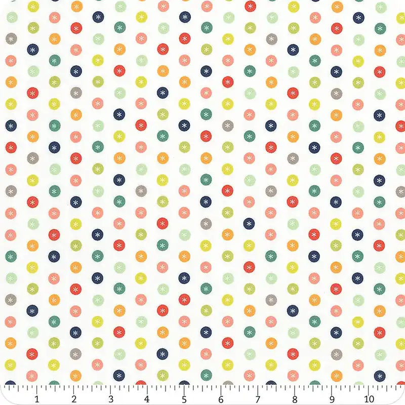 Today Only Raspberry Summer Cloud Dots Yardage | SKU# 37692-11
