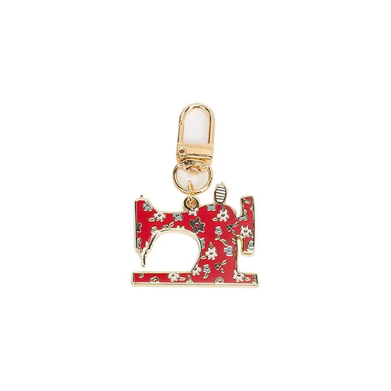 Red Sewing Machine Enamel Charm | Minki Kim #RSMEC Super Sale
