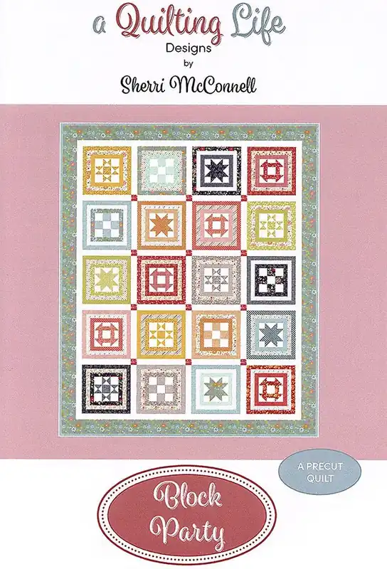 Block Party Quilt Pattern | A Quilting Life Designs #QLD-263 Crafted