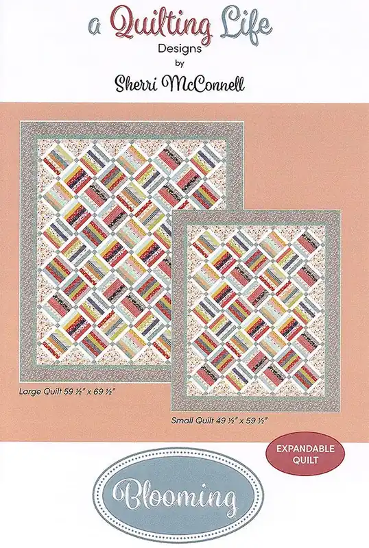 Blooming Quilt Pattern | A Quilting Life Designs #QLD-264 Buy Direct