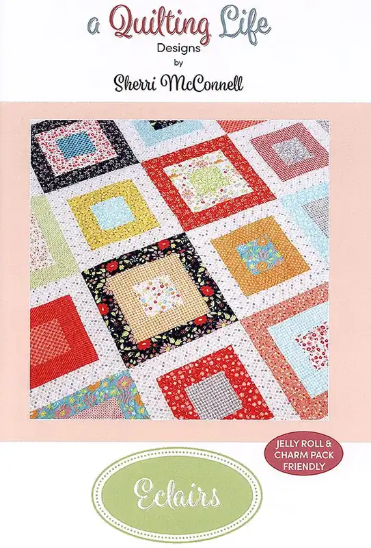 Top Rated Eclairs Quilt Pattern | A Quilting Life Designs #QLD-266