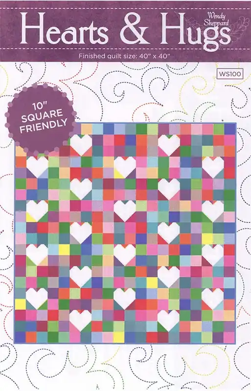 Fresh Stock Hearts & Hugs Quilt Pattern | Wendy Sheppard #WS100