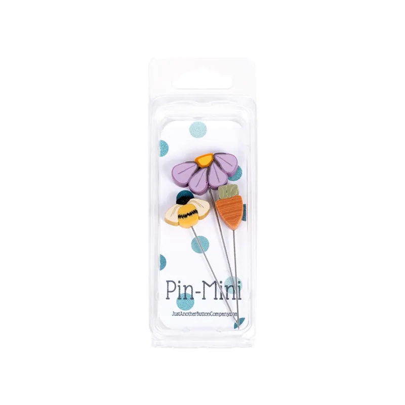 New Release Daisy in my Garden Pin-Mini | Just Another Button Company #JPM-581