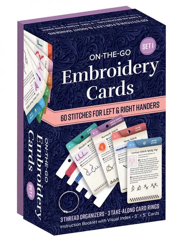 Big Sale On-the-Go Embroidery Card Deck | Christen Brown for C&T Publishing #20554