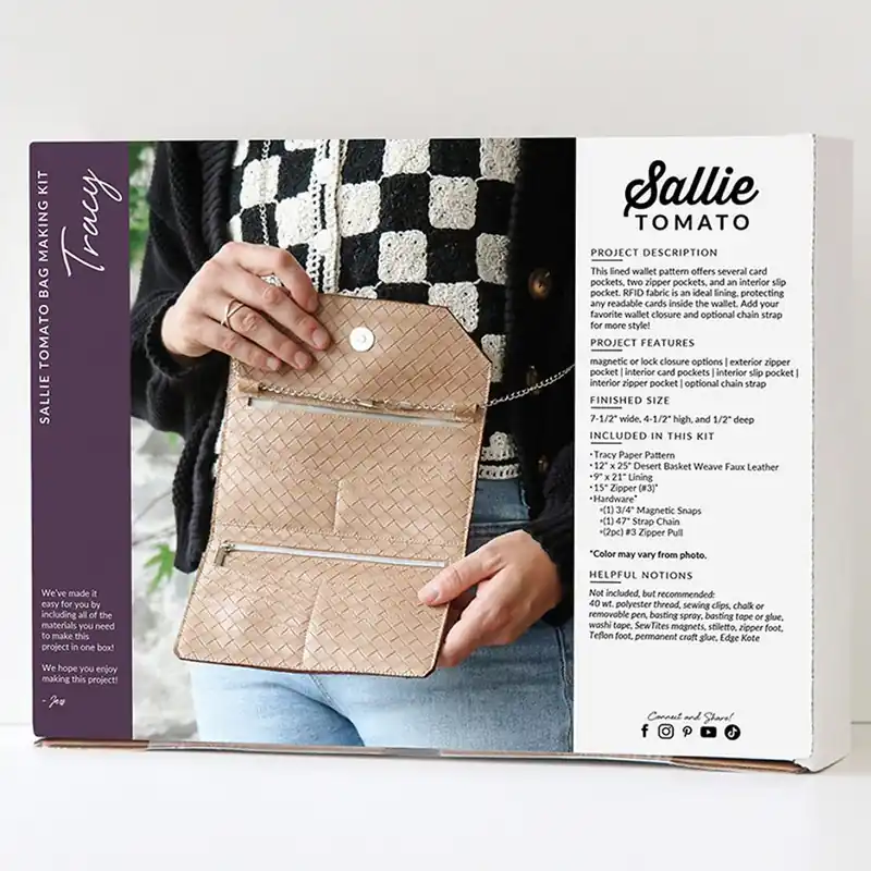 Tracy Sandy Dreams Wallet Kit | Sallie Tomato #LST305-CO1 Certified