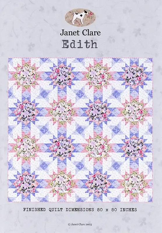 Top Pick Edith Quilt Pattern | Janet Clare #JC-267