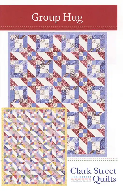 Budget Group Hug Quilt Pattern | Clark Street Quilts #CSQ-120