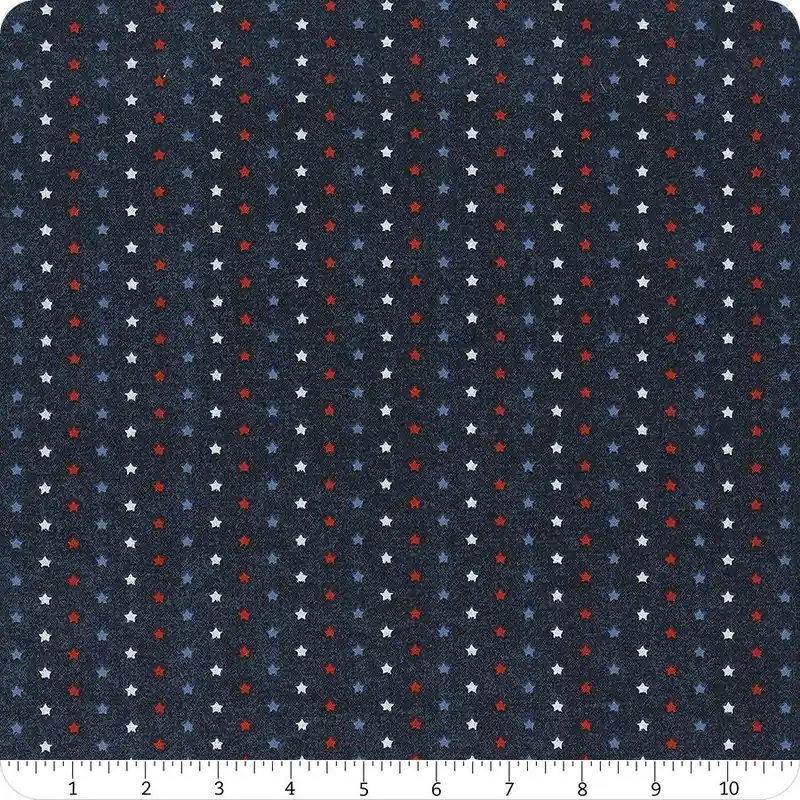 Stars of Valor Blue Little Stars All Over Yardage | SKU# 30090-413 Exclusive