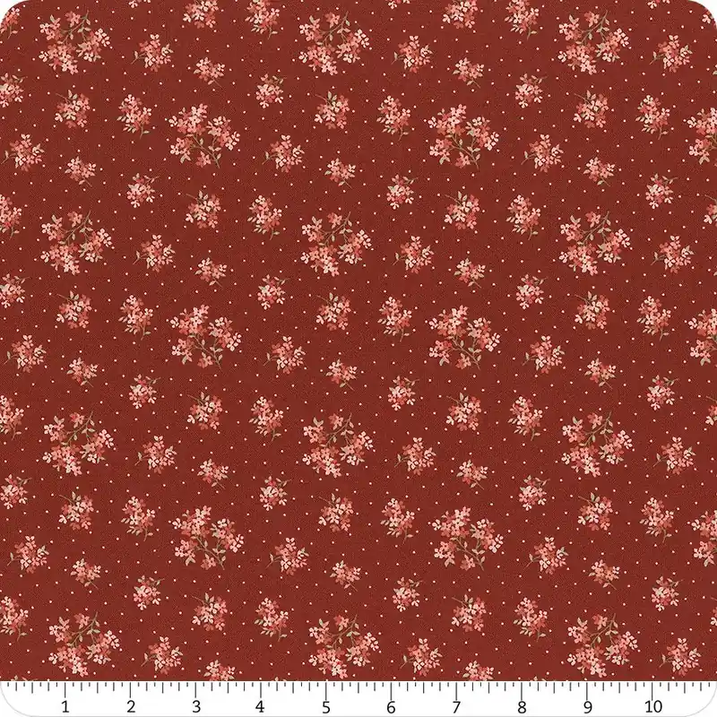 Low Price Lighthouse Red Roof Sand Verbena Yardage | SKU# 1479-R