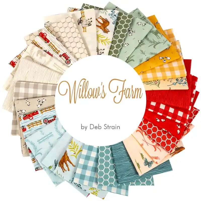 Willow's Farm Fat Quarter Bundle | Deb Strain for Moda Fabrics Weekend Sale