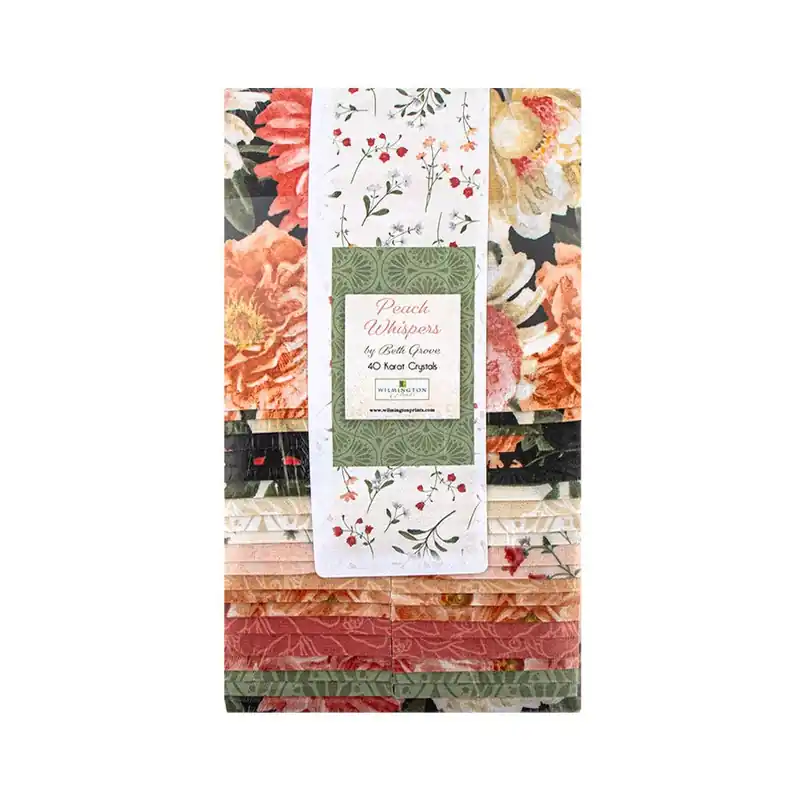 Affordable Peach Whispers 40 Karat Crystal | Beth Grove for Wilmington Prints