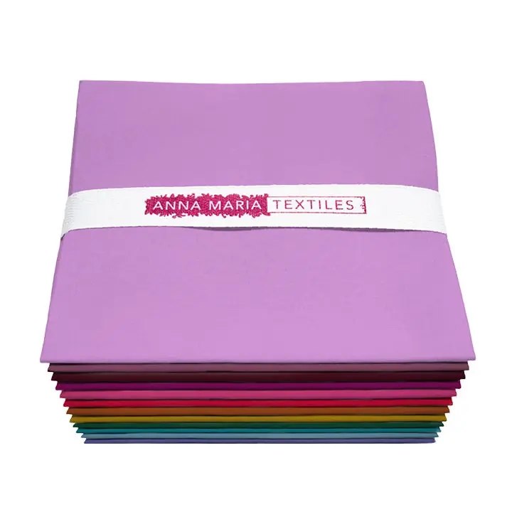 Happy Place Solids 2 Fat Quarter Bundle | Curated by Anna Maria featuring Northcott Colorworks Solids Best Choice